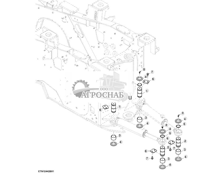 Штифты и втулка цилиндра рулевого управления, со смазкой - ST829203 540.jpg
